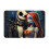 Εξατομικευμένο χαλί φανέλας Nightmare Before Christmas, 16x24 ίντσες, υδατοαπορροφητικό πατάκι 1
