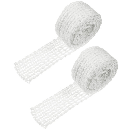 YuYiSan2Rolls Fleischnetzrollen, Küchenwurstnetzrollen, Fleischgarnnetze, Schinkensockennetze, elastisches Fleischnetz