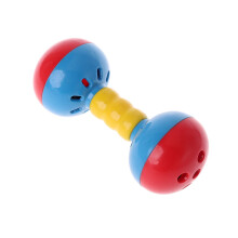Balle-jouet StoBays pour oiseaux avec clochette sonore, jouet en plastique coloré pour perruche et conure
