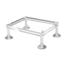 Support de pompe submersible Mizh avec patin antichoc pour aquarium, support de pompe à eau en acrylique transparent