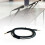 SUSUchens Καλώδιο στερεοφωνικού ήχου HiFi 3.5mm Jack αρσενικό σε αρσενικό AUX για ηχείο, μαύρο 3