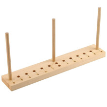 Schleifenmacher für Schleifenkränze, doppelseitiges Werkzeug aus Holz zur Herstellung von Haarschleifen für Bastelarbeiten und DIY-Dekorationen