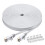 Καλώδιο Ethernet Cat675FT λευκό, BUSOHE Cat-6Flat RJ45 Υπολογιστής Internet LAN Δίκτυο Ethernet Patch Cable Cable - 75 1