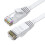 Καλώδιο Ethernet Cat675FT λευκό, BUSOHE Cat-6Flat RJ45 Υπολογιστής Internet LAN Δίκτυο Ethernet Patch Cable Cable - 75 2