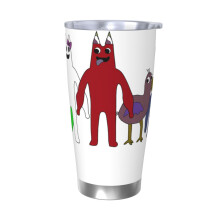 Garten Of BanBan 20oz Tumbler, Edelstahl-Vakuumisolierter Kaffeebecher für unterwegs, Thermobecher mit Deckel für unterwegs