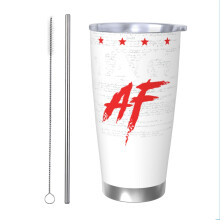 We The People Maga AF20oz Tumbler, Edelstahl-Vakuumisolierter Reisebecher, Thermobecher mit Deckel für unterwegs