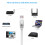 Καλώδιο Ethernet Cat675FT λευκό, BUSOHE Cat-6Flat RJ45 Υπολογιστής Internet LAN Δίκτυο Ethernet Patch Cable Cable - 75 5