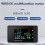 6-in-1 Voltmeter Amperemeter DC7,5-100V Wattmeter0-100A 3