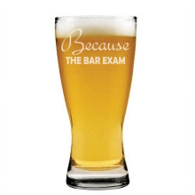 15oz Pilsner-Bierglas – Geschenkidee für Jurastudenten nach dem Staatsexamen