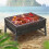 Πτυσσόμενη ψησταριά BBQ Gnobogi 35x27x20cm, με παχύρρευστη αντικολλητική σχάρα, για 1