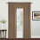 METRO 54" X 63" WINDOW CURTAIN PANEL TAUPE 1