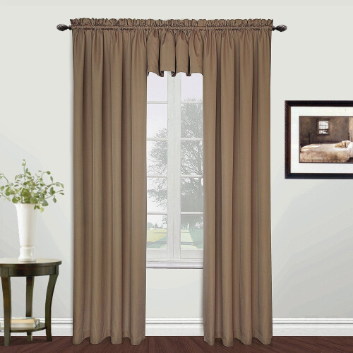 METRO 54" X 63" WINDOW CURTAIN PANEL TAUPE