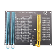 Tester gniazd PC AGP PCI-E X16 o podwójnym zastosowaniu Wyświetl obraz Tester karty graficznej Narzędzie diagnostyczne karty graficznej