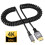 jixopn Αρσενικό σε Αρσενικό Καλώδιο Ελατηρίου Plug and Play Σπειροειδές Καλώδιο 7