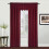 METRO 54" X 63" WINDOW CURTAIN PANEL TAUPE 2