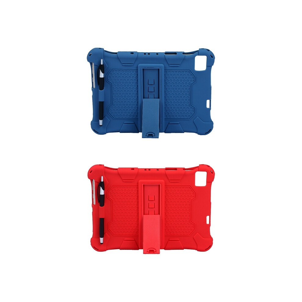 2Set Case For M40 P20hd 10.1 Inch Tablet Silicone Case Adjustable Tablet Stand For P20hd(&Red) Blue/Red 9557311204623