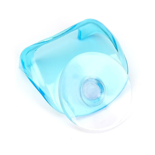 Razor Holder Bathroom Single Shower Rack Plastic Blue Suction Cup TOP O0E4 1