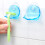 Razor Holder Bathroom Single Shower Rack Plastic Blue Suction Cup TOP O0E4 5