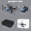 Χονδρικό Kiplyki Drone με κάμερα FPV διπλής HD 1080p, οπτική ροή, διατήρηση ύψους, λειτουργία 4