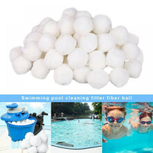 200g Pool Filter Balls Eco-Friendly Fiber Filter Media for Swimming Pool Sand Filters Alternative to Sand and Filter Glass