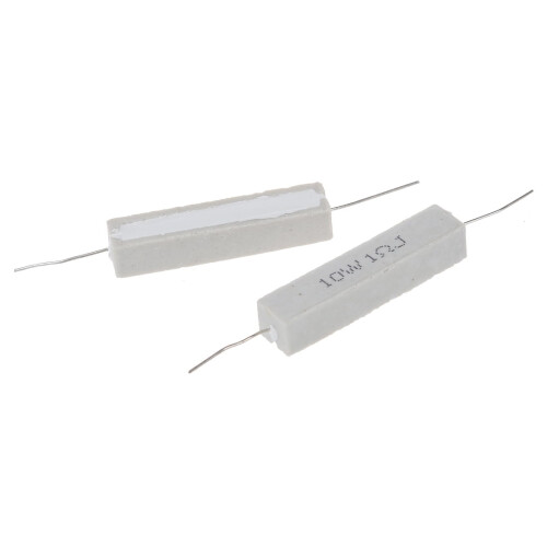 Rezistor ceramic de ciment bobinat, 10 buc., 1 ohm, 5%, 10 W 2