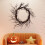Τεχνητό στεφάνι RnemiTe-amo για το Halloween, μαύρο στεφάνι από κλαδί, μαύρο στεφάνι από 6