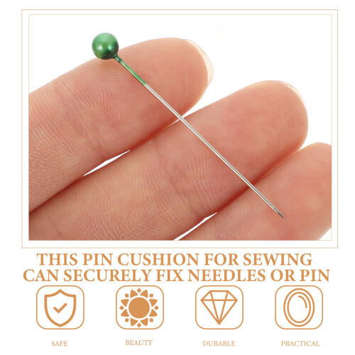 Sewing Pins Wrist Cushion Hedgehog Needle Bag Anti Drop Machine Polyester 2