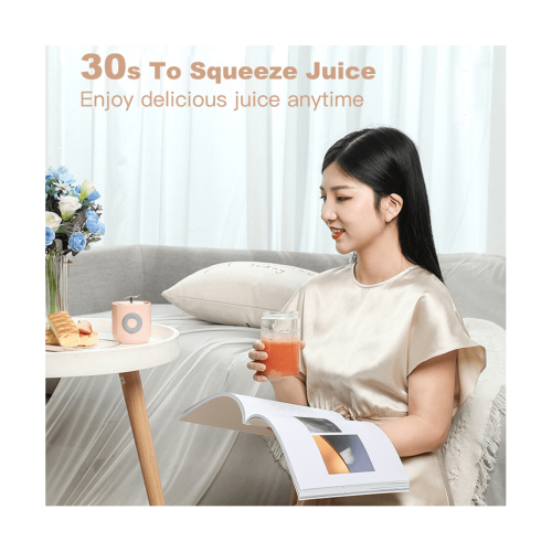 Φορητός Μίνι Αποχυμωτής Blender6Cutter 500ML Ηλεκτρικός Αποχυμωτής Φρούτων με USB για 1