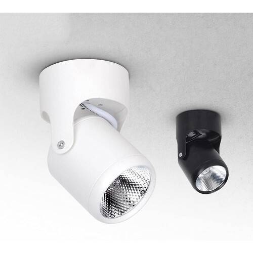 Ανθεκτικό μονό φωτιστικό LED, συμβατό με επιτοίχια τοποθέτηση σε οροφή/τοίχο, 1