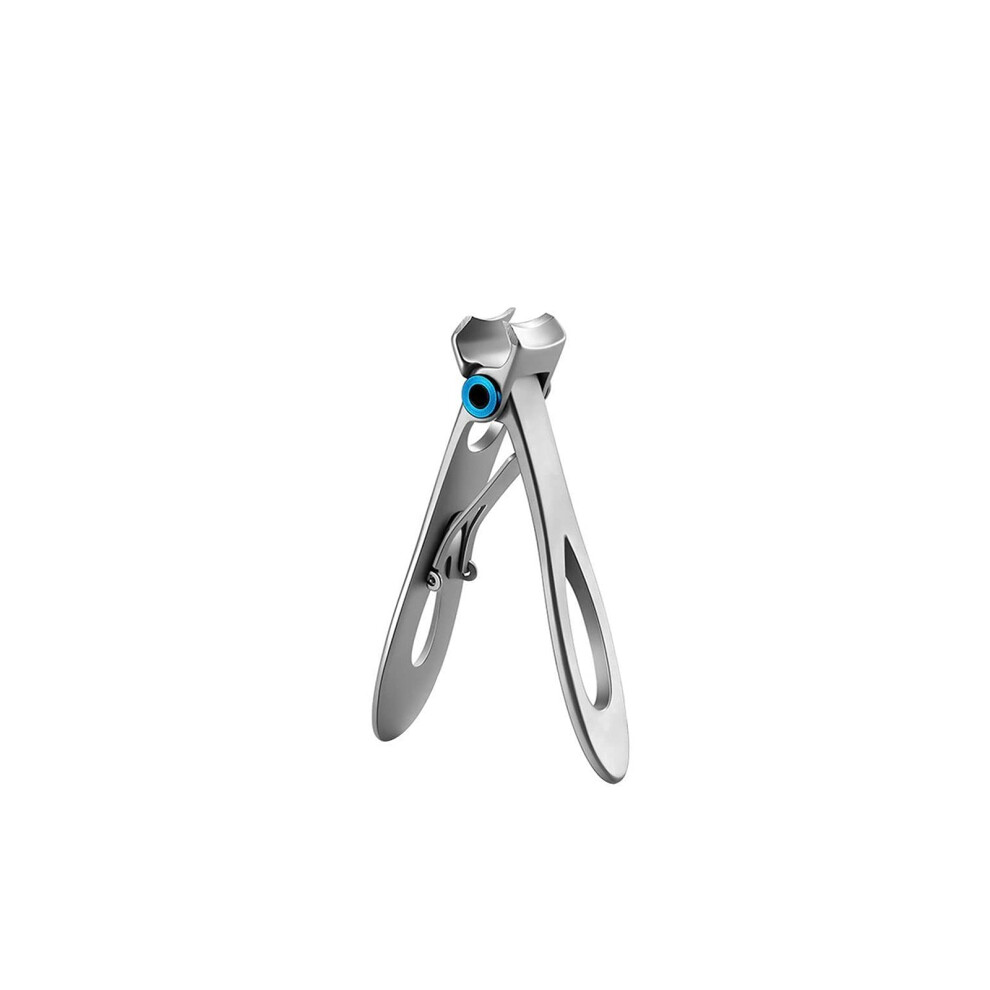 White Ingrown Toenail Clippers Stainless Steel Nail Cutter Big Mouth Antisplash For Thick Nails
