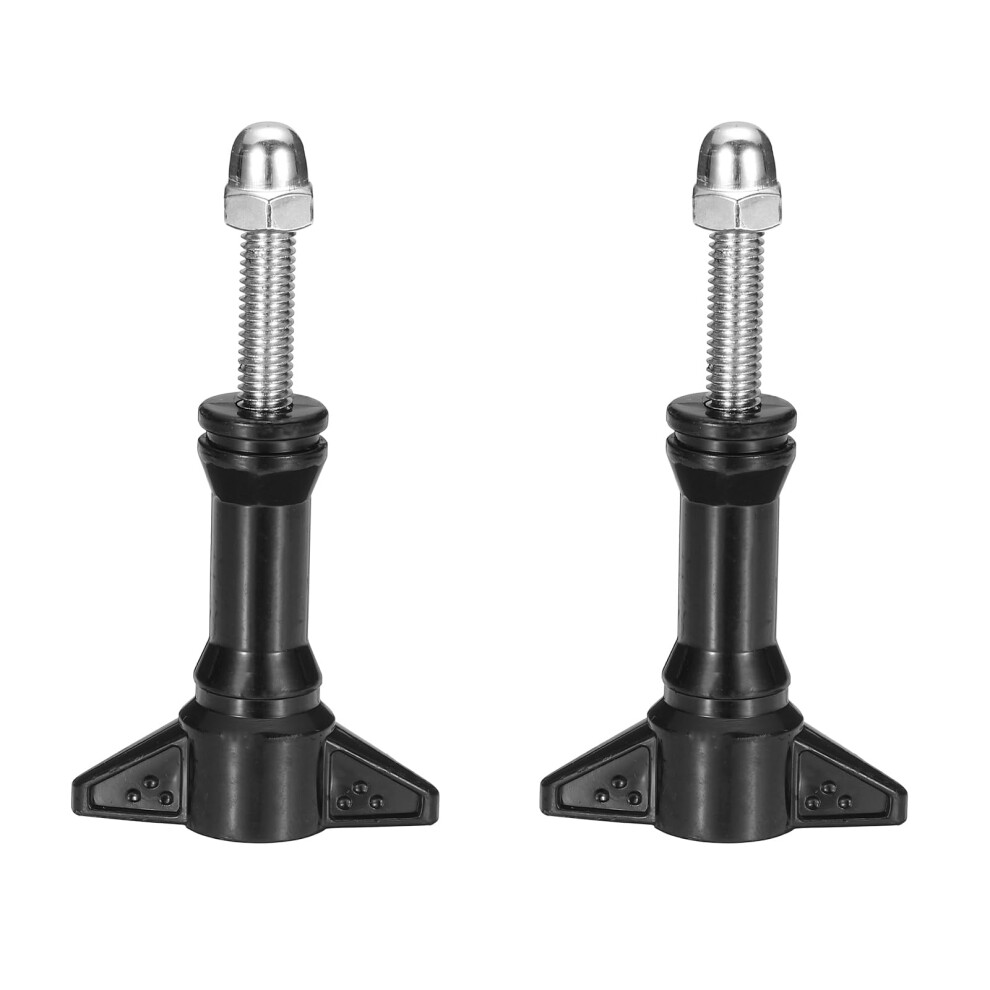 2 Pcs Aluminum Action Camera Thumbscrew Set, Long Screw With Cap For Gopro Hero, Corrosionresistant 9450606452436