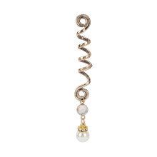 Joyas para el cabello con piedras de cristal natural, fáciles de usar y ligeras, accesorios para trenzas de cabello para mujer, reutilizables y