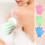 Γάντια Απολέπισης, Health And Soft Skin Μεσαία Γάντια Μπάνιου με Διπλής Υφής Επιφάνεια για 2