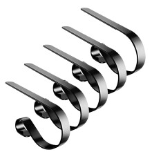 Lmueinov5PCS Ganchos de Metal para Meias de Natal, Suporte para Lareira com Design - Ofertas Fora de Temporada - Liquidação