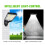 1PC Solar LED Street Light PIR Sensor Control Wall Lamp 6