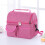 LSLJS Lunch Box, συμβατό με LSLJS, Χαριτωμένη ροζ μονωμένη επαναχρησιμοποιούμενη τσάντα 1