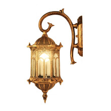 Luminária de parede externa retrô, arandela para varanda, soquete E27