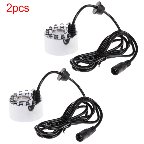 12LED Υπερήχων Ομίχλης για Σιντριβάνια & Λίμνες - Δημιουργεί Χαλαρωτικά, 2