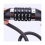 Candado para bicicleta con código de cinco dígitos, cable de acero, antirrobo. 6