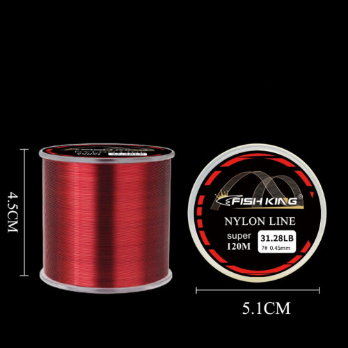 Πετονιά ψαρέματος Veecome1Roll120M, εξαιρετικά ισχυρή έλξη, ανθεκτική στη φθορά πετονιά 1