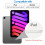 Capa compatível com iPad mini 6 - Marrom, compatível com iPad mini 6ª geração (2021) 2
