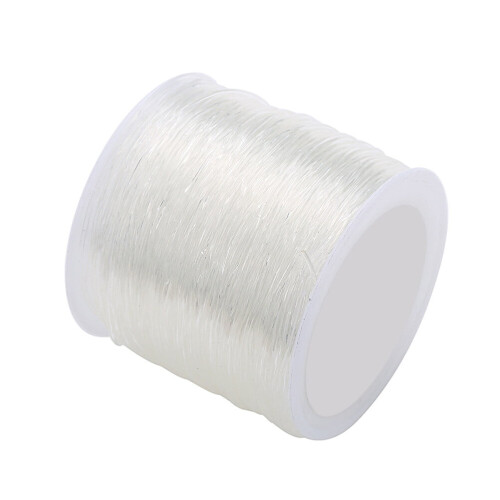 1mm Elastic Stretch Cord Threads Crystal String Cords for Jewelry Making Bracelet Beading Thread 100m/roll 1
