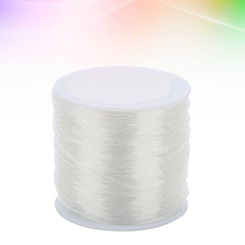 1mm Elastic Stretch Cord Threads Crystal String Cords for Jewelry Making Bracelet Beading Thread 100m/roll 2
