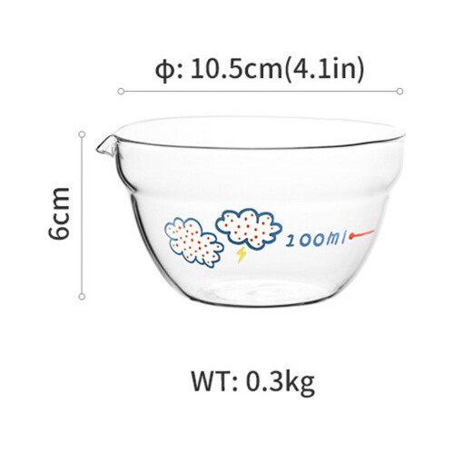 Σετ πλαστικών δοχείων μέτρησης - Mini Oz & ML, συμβατό με υγρά κουζίνας και ξηρά υλικά - 1