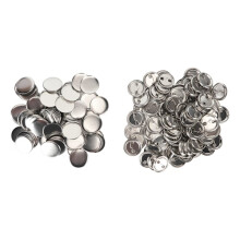 100 sets Pin Back Button Parts Sturdy Metal Plastic Rustproof Equalizing Button Accessories for Badge DIY 37MM