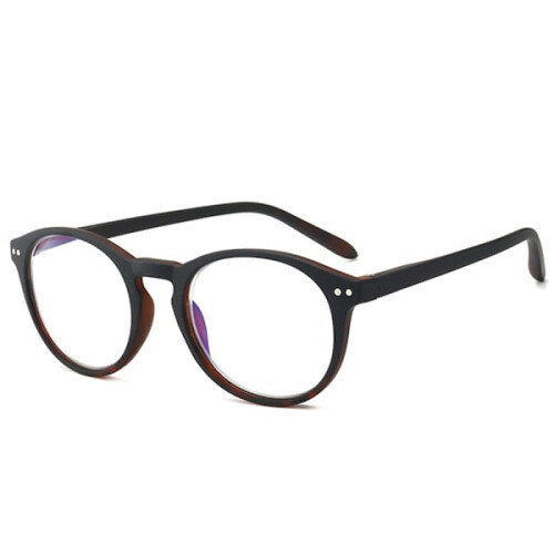 Komfortable Lesebrille mit Blaulichtfilter, braun, +2,5