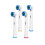 Generic4Pack erstatnings elektriske tannbørstehoder refill for 1