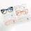 Blaulichtfilterbrille, Computerbrille, transparente Augenschutzbrille, hellbraun 4