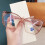 Blaulichtfilterbrille, Computerbrille, transparente Augenschutzbrille, hellbraun 3