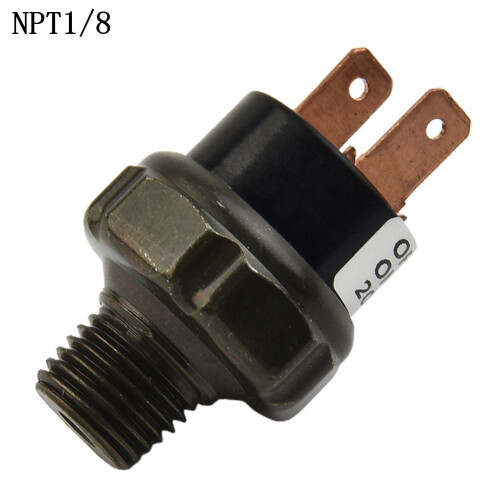 Διακόπτης πίεσης αέρα αεροσυμπιεστή Control1/8" NPT για κόρνα τρένου70-100PSI NPT1/8